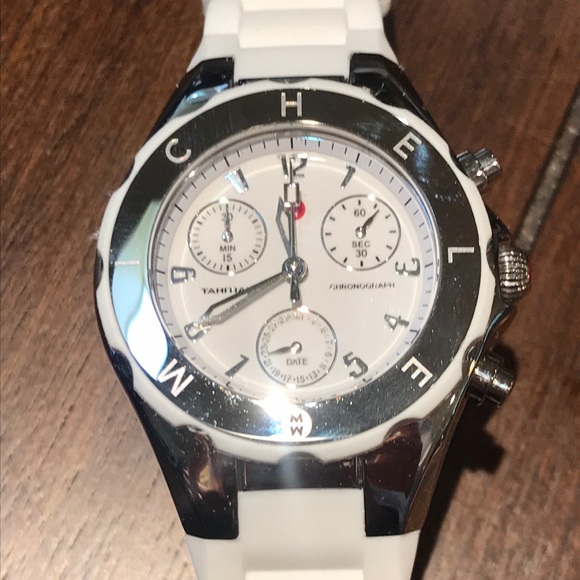Michele Tahitian Jelly Bean White Watch - Picture 7 of 7